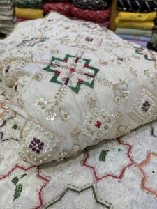 Tissue patola fabric