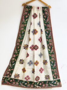 Pure Italian crap position print Dupatta